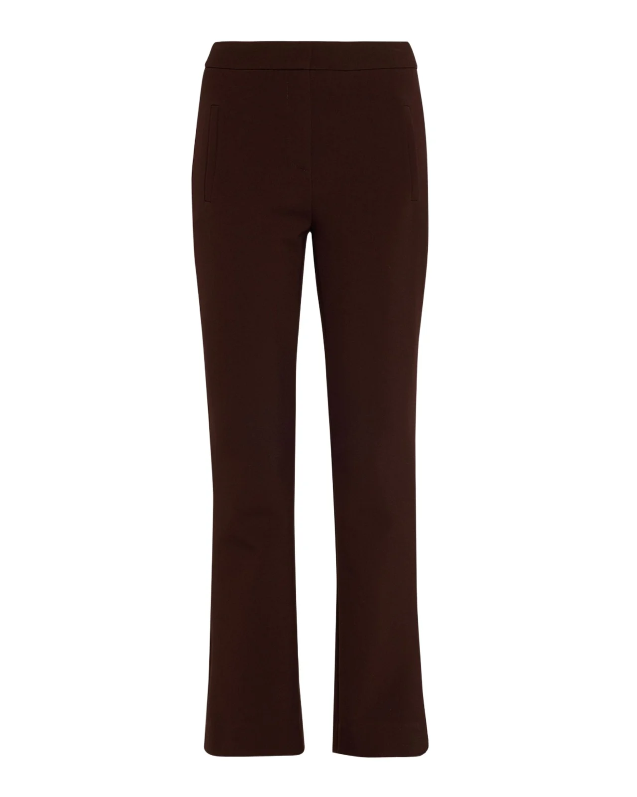 Arte Virgin Wool-Blend High-Rise Slim-Leg Pants Arte Virgin Wool-Blend High-Rise Slim-Leg Pants