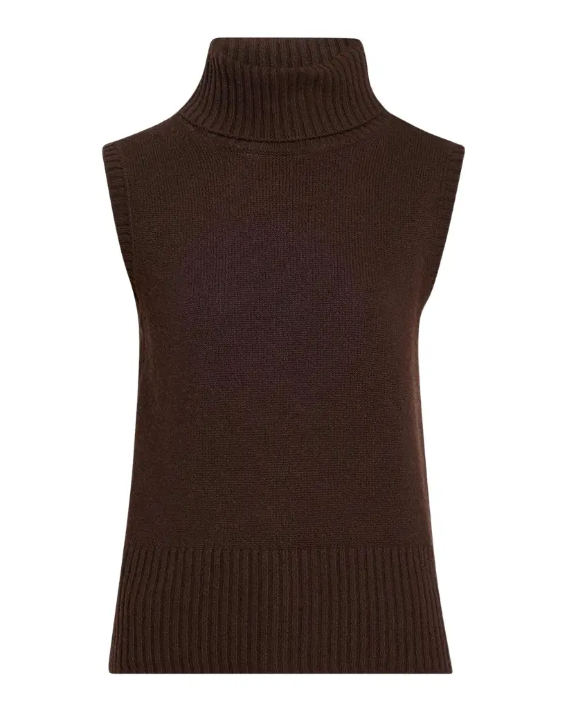 Mazzy Cashmere Turtleneck Tank Mazzy Cashmere Turtleneck Tank