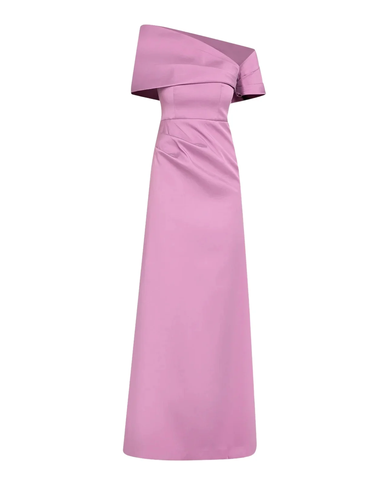 One-Shoulder Stretch Mikado Gown One-Shoulder Stretch Mikado Gown