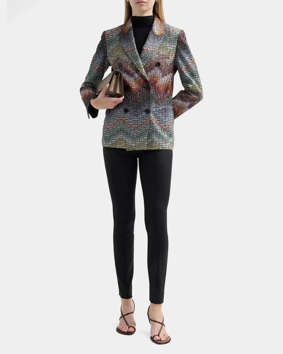 Missoni Textured Chevron Blazer | Thumbnail 2 Missoni Textured Chevron Blazer | Thumbnail 2