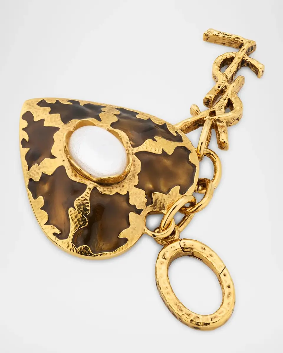 Saint Laurent YSL Heart Bag Charm | Thumbnail 4 Saint Laurent YSL Heart Bag Charm | Thumbnail 4