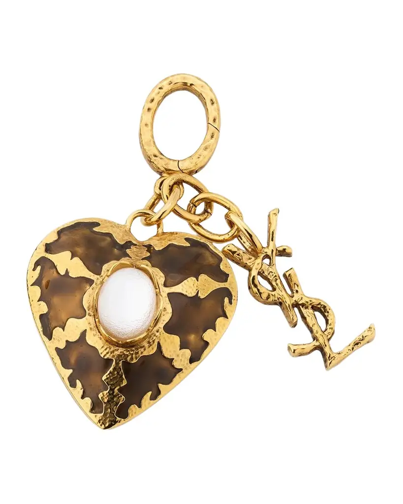 YSL Heart Bag Charm YSL Heart Bag Charm