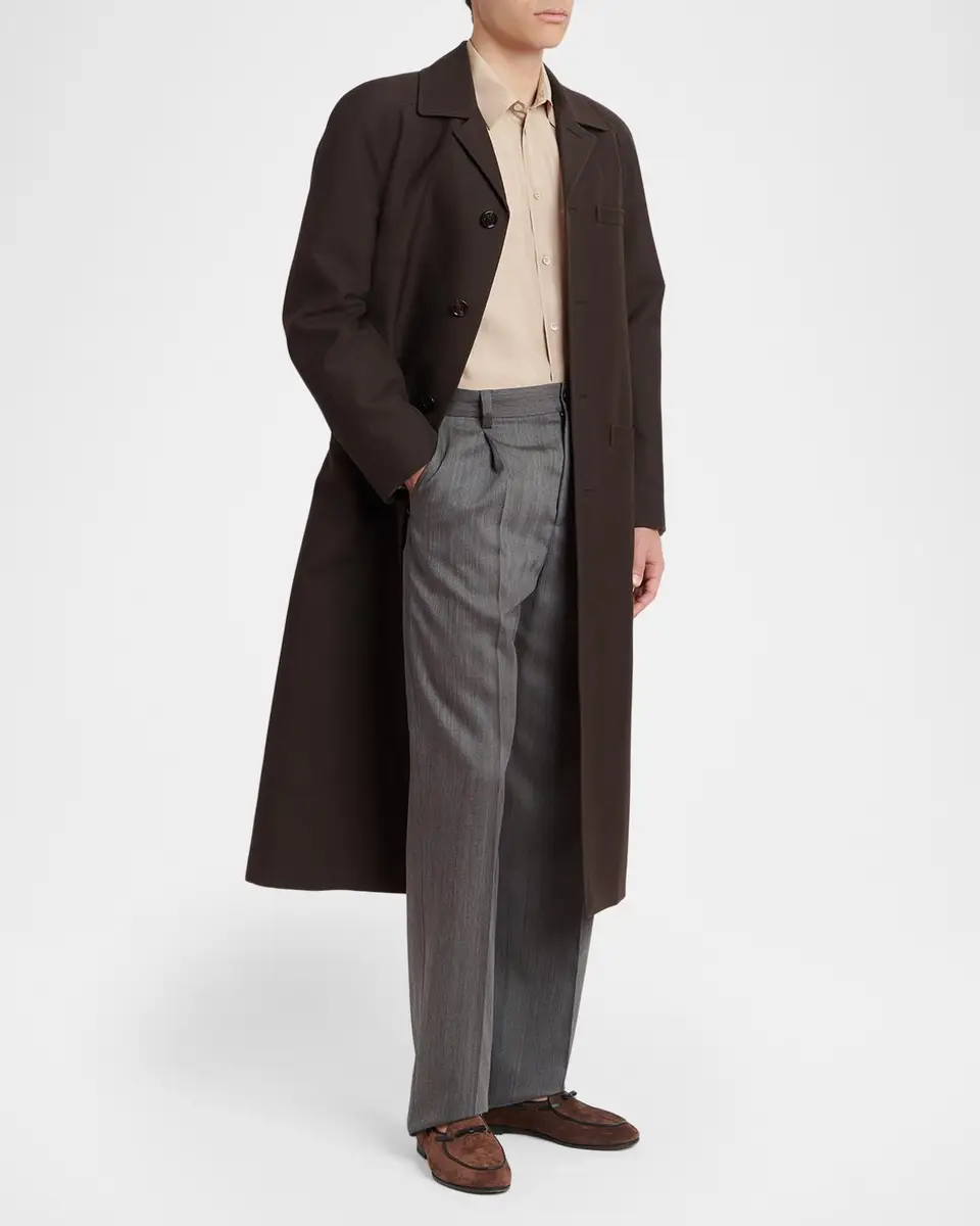 Valentino Garavani Men's Silk Dress Shirt | Thumbnail 2 Valentino Garavani Men's Silk Dress Shirt | Thumbnail 2