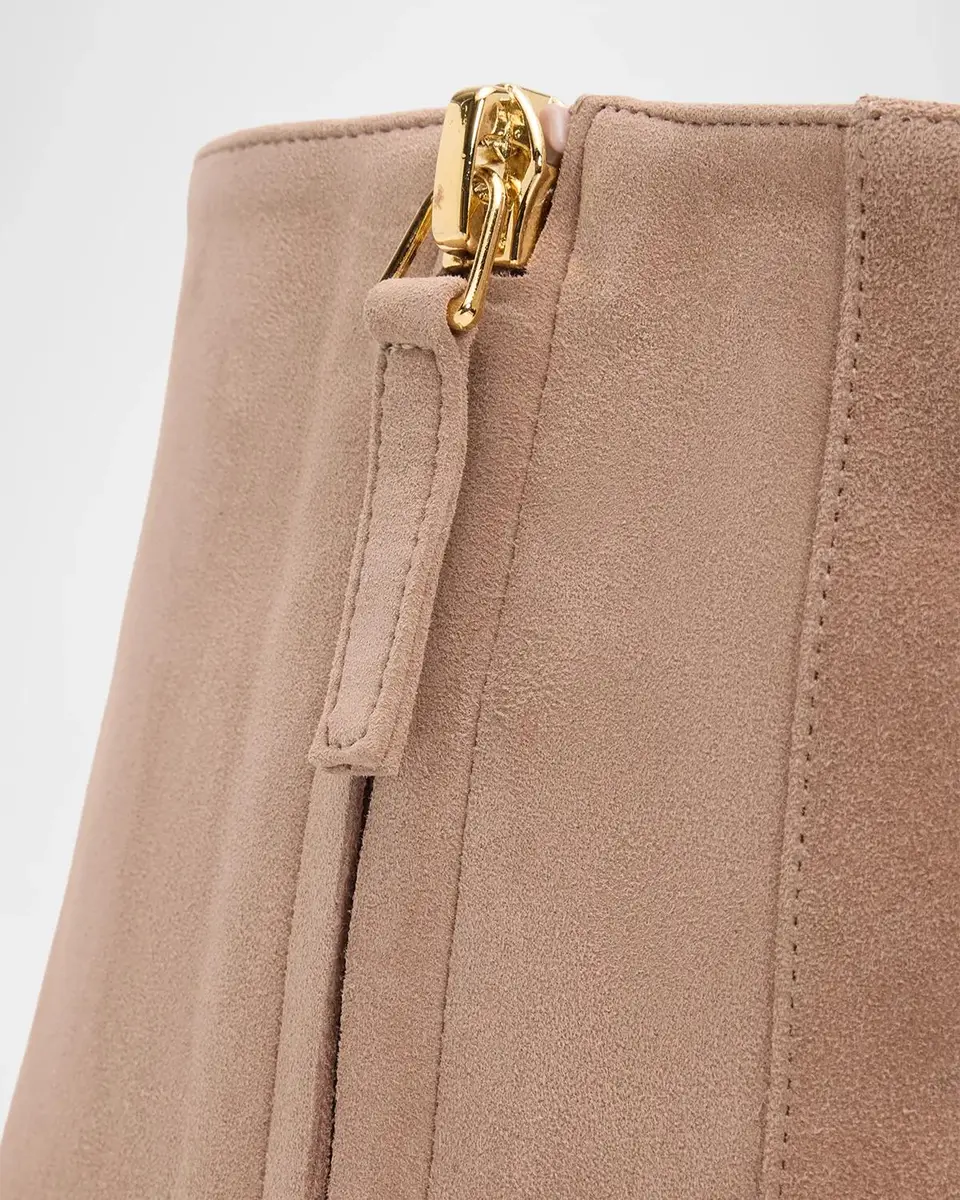 Manolo Blahnik 70mm Rosie Samba Suede Ankle Boots | Thumbnail 5 Manolo Blahnik 70mm Rosie Samba Suede Ankle Boots | Thumbnail 5