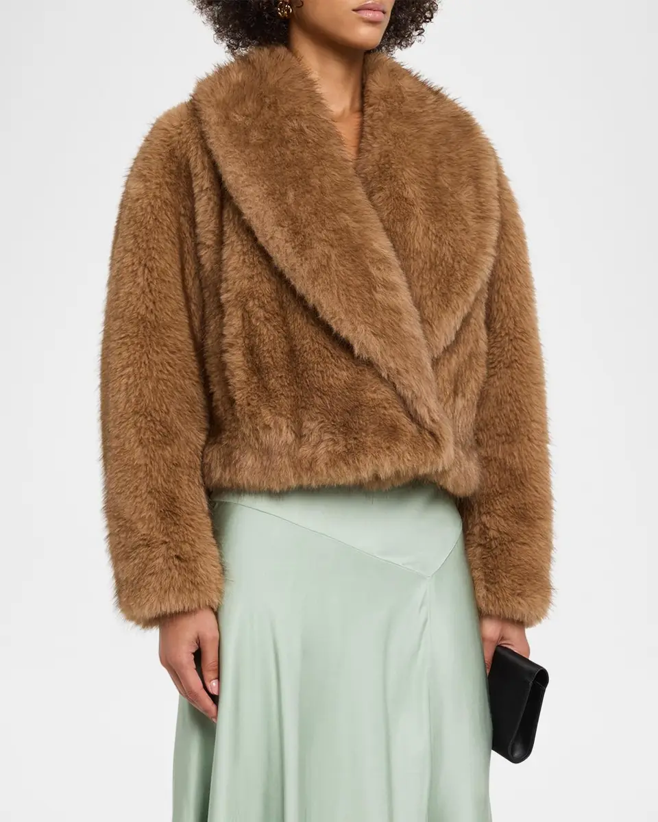 A.L.C. Solange Faux Fur Jacket | Thumbnail 4
