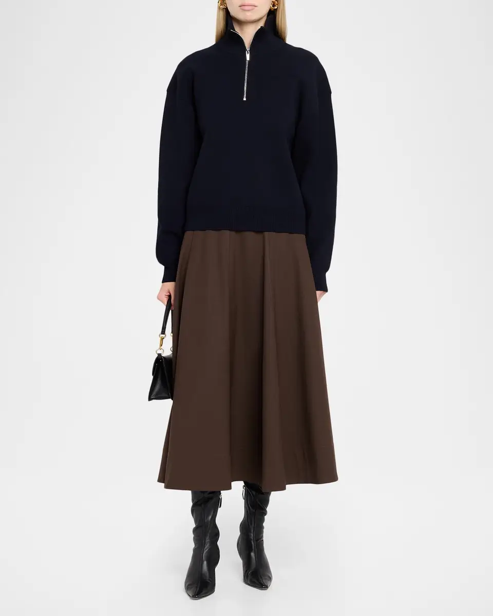 A.L.C. Aminah Midi Skirt | Thumbnail 2 A.L.C. Aminah Midi Skirt | Thumbnail 2