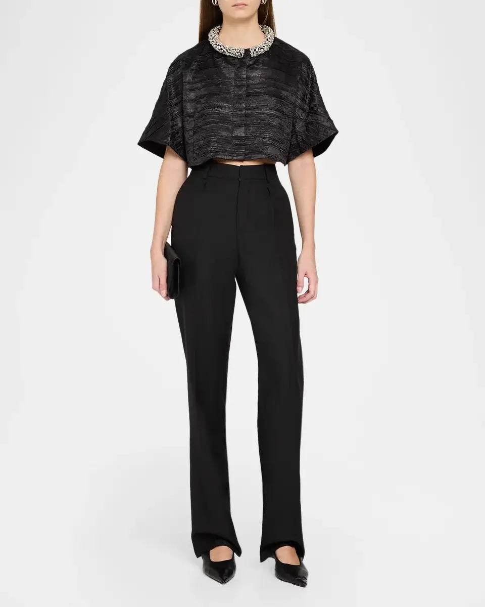 Simkhai Elvessa Cropped Jacket | Thumbnail 2 Simkhai Elvessa Cropped Jacket | Thumbnail 2