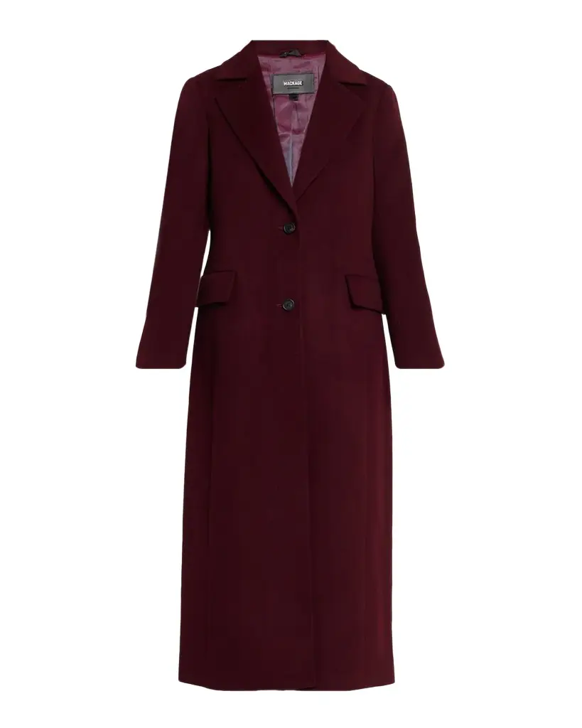 Corazon Semi-Fitted Wool Coat Corazon Semi-Fitted Wool Coat