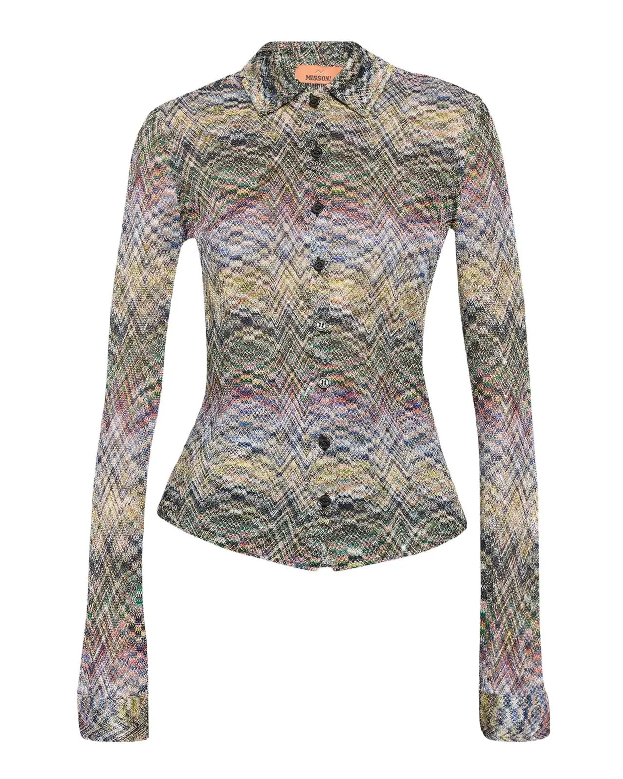 Missoni Zigzag Button-Front Shirt