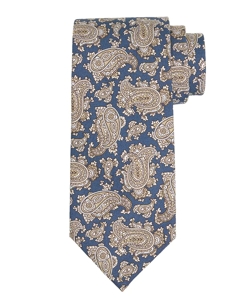 Brioni Men's Paisley Silk Tie | Thumbnail 2