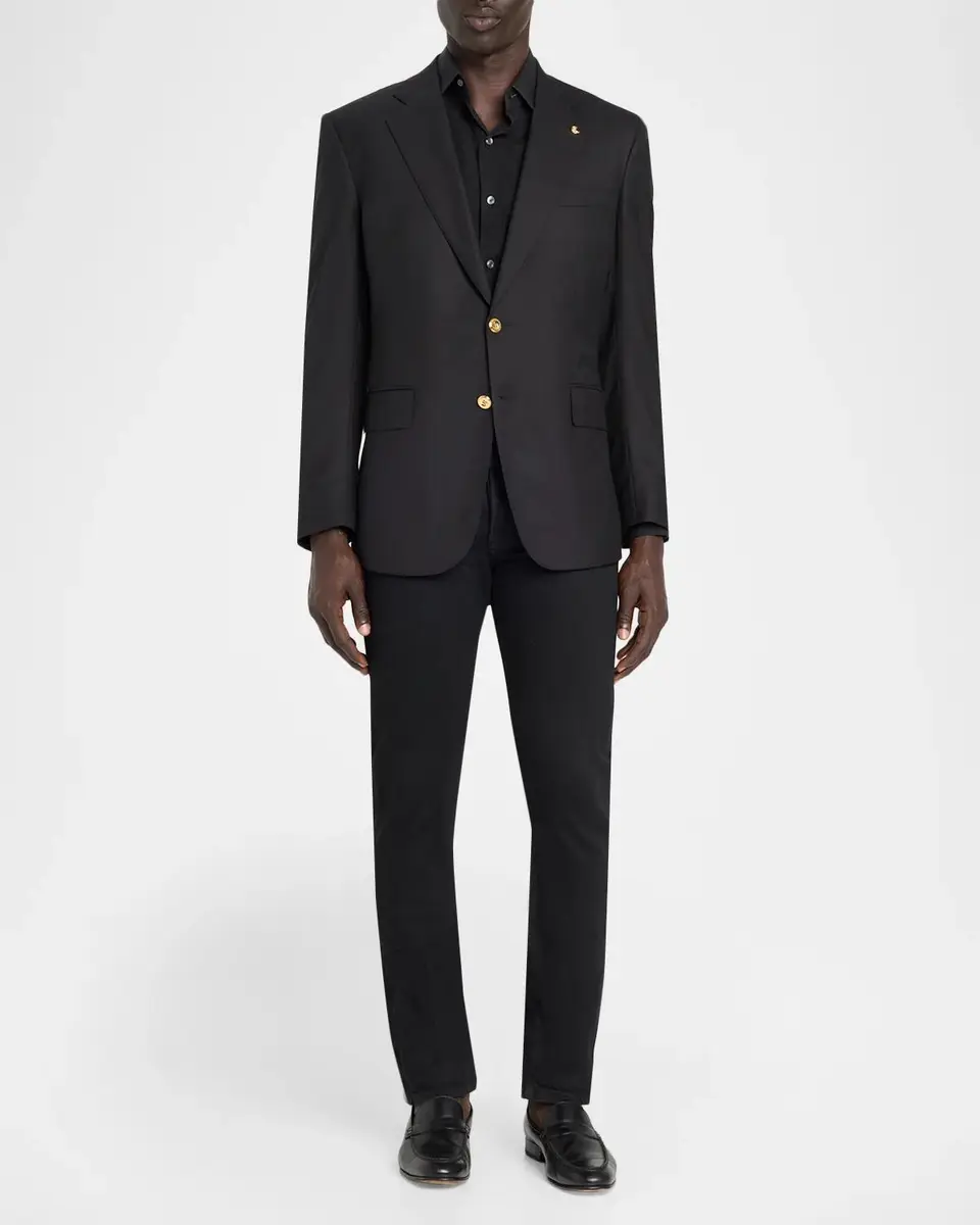 Stefano Ricci Men's Wool Two-Button Sport Coat | Thumbnail 2 Stefano Ricci Men's Wool Two-Button Sport Coat | Thumbnail 2