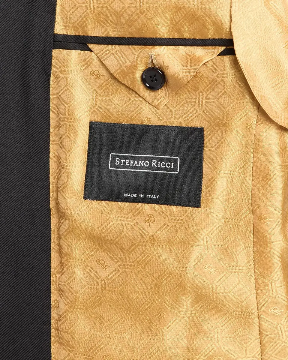 Stefano Ricci Men's Wool Two-Button Sport Coat | Thumbnail 6 Stefano Ricci Men's Wool Two-Button Sport Coat | Thumbnail 6