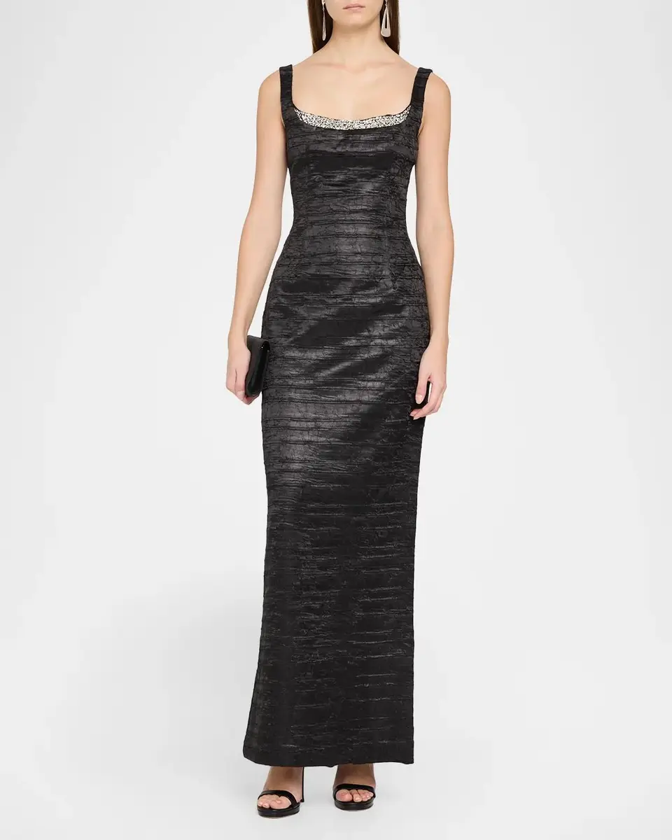 Simkhai Martina Embellished Column Gown | Thumbnail 2
