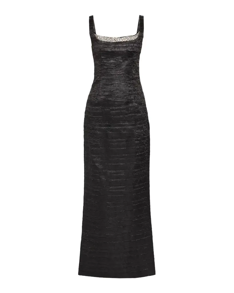 Martina Embellished Column Gown