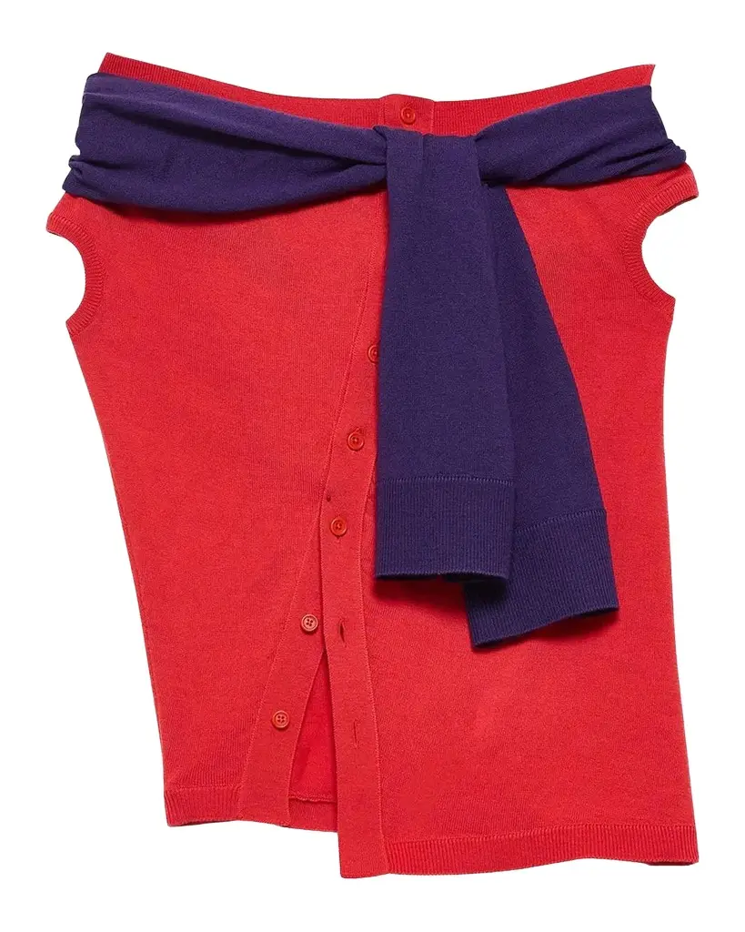 JW Anderson Off-The-Shoulder Sweater Tank