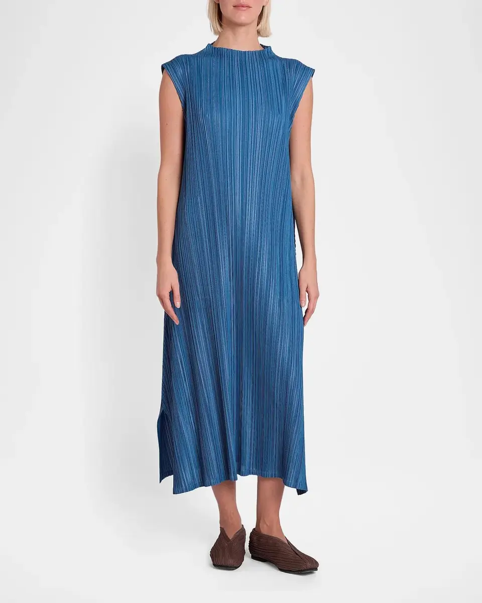 Issey Miyake Mellow Pleats Midi Dress | Thumbnail 2 Issey Miyake Mellow Pleats Midi Dress | Thumbnail 2