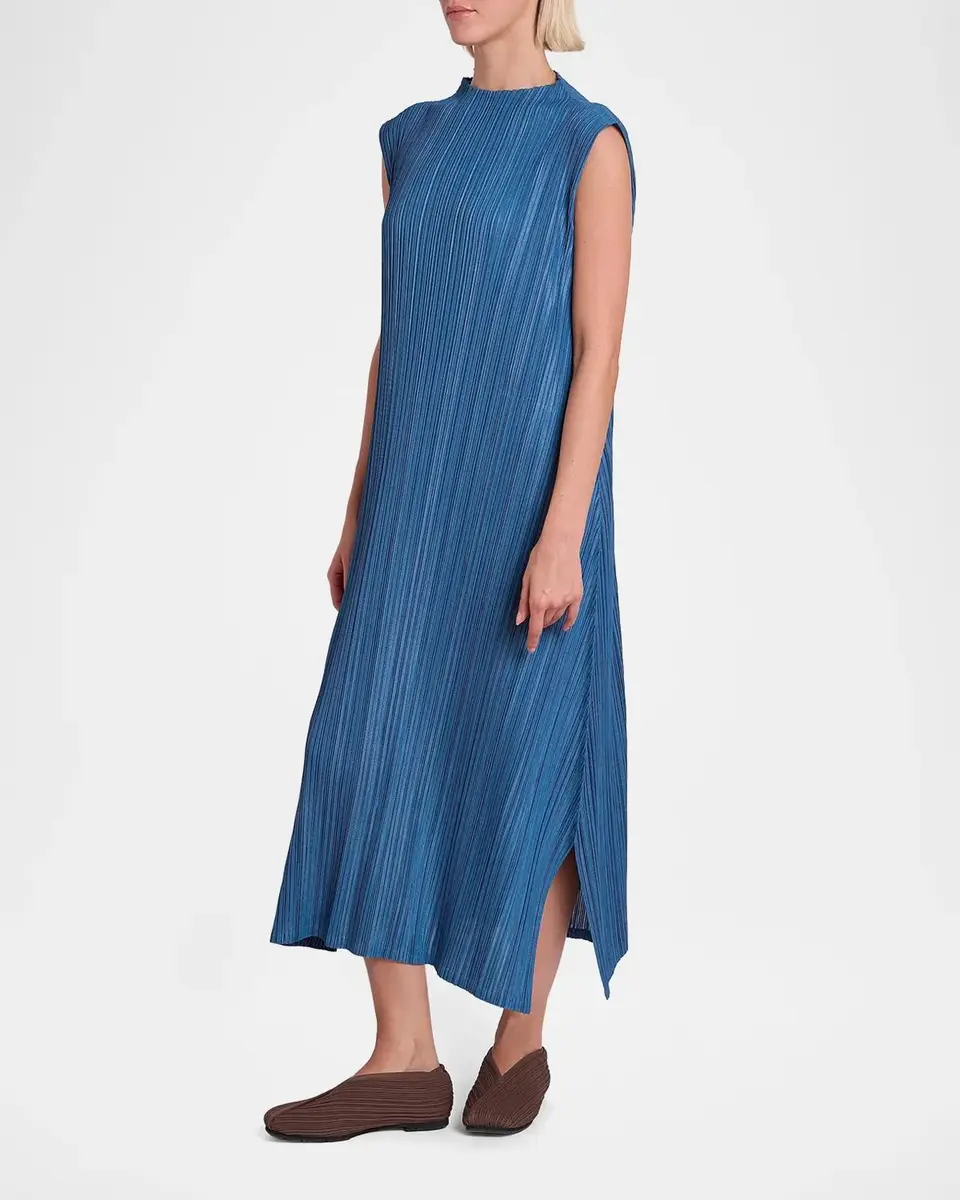 Issey Miyake Mellow Pleats Midi Dress | Thumbnail 4 Issey Miyake Mellow Pleats Midi Dress | Thumbnail 4