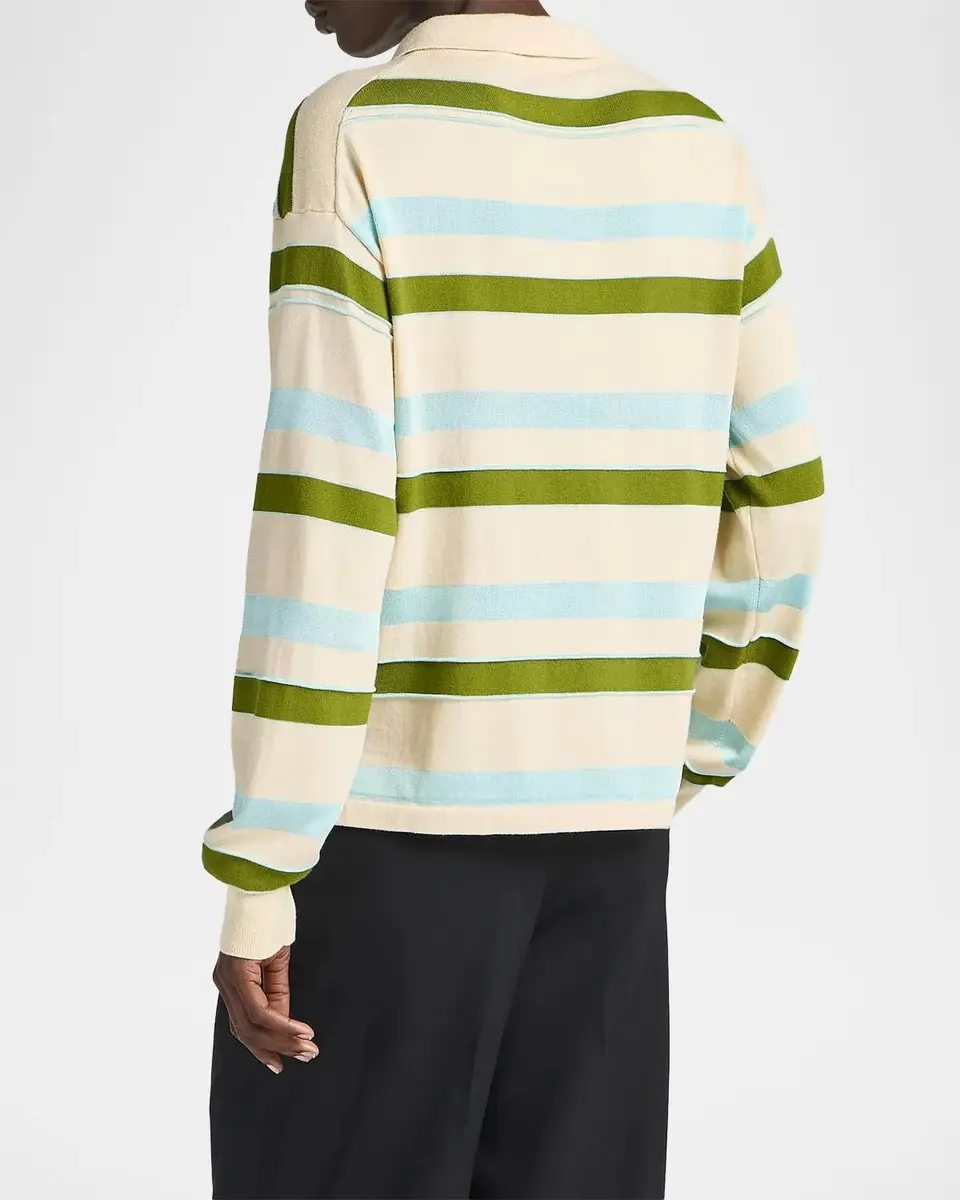 JW Anderson Rugby Knit Polo Shirt | Thumbnail 2 JW Anderson Rugby Knit Polo Shirt | Thumbnail 2