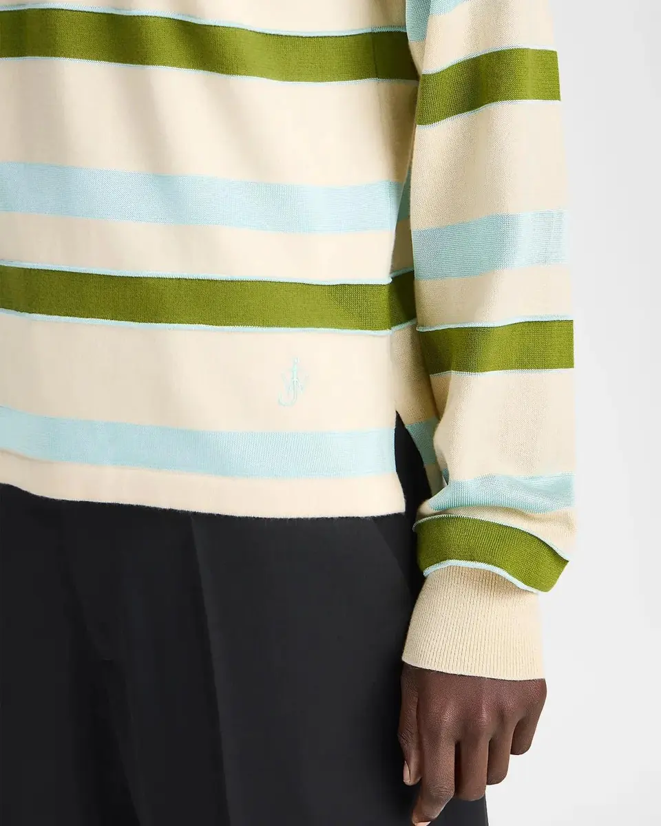 JW Anderson Rugby Knit Polo Shirt | Thumbnail 4 JW Anderson Rugby Knit Polo Shirt | Thumbnail 4