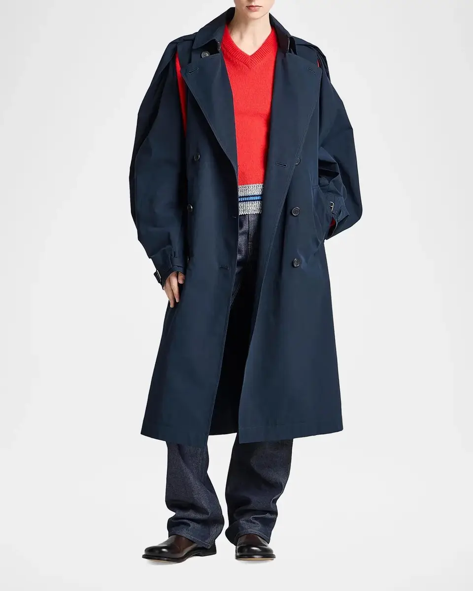 JW Anderson Belted Cotton Trench Coat | Thumbnail 2 JW Anderson Belted Cotton Trench Coat | Thumbnail 2