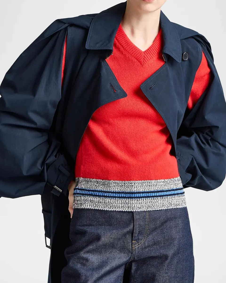 JW Anderson Belted Cotton Trench Coat | Thumbnail 3 JW Anderson Belted Cotton Trench Coat | Thumbnail 3