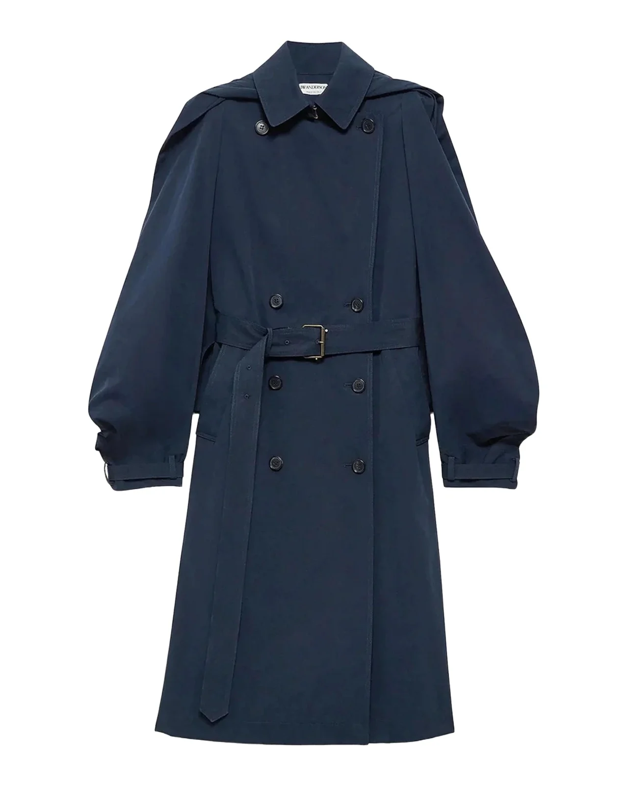 Belted Cotton Trench Coat