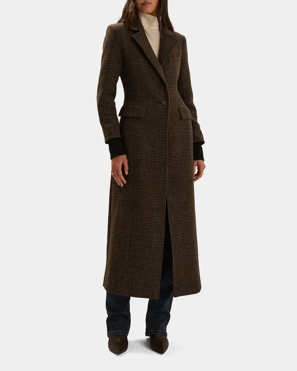 Favorite Daughter The City Houndstooth Plaid Coat | Thumbnail 2 Favorite Daughter The City Houndstooth Plaid Coat | Thumbnail 2