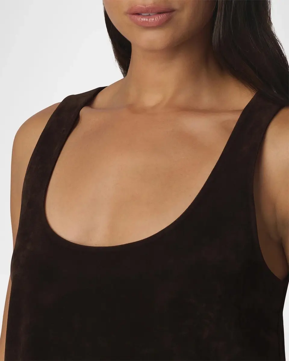Joe's Jeans The Scoopneck Faux-Suede Mini Dress | Thumbnail 5 Joe's Jeans The Scoopneck Faux-Suede Mini Dress | Thumbnail 5