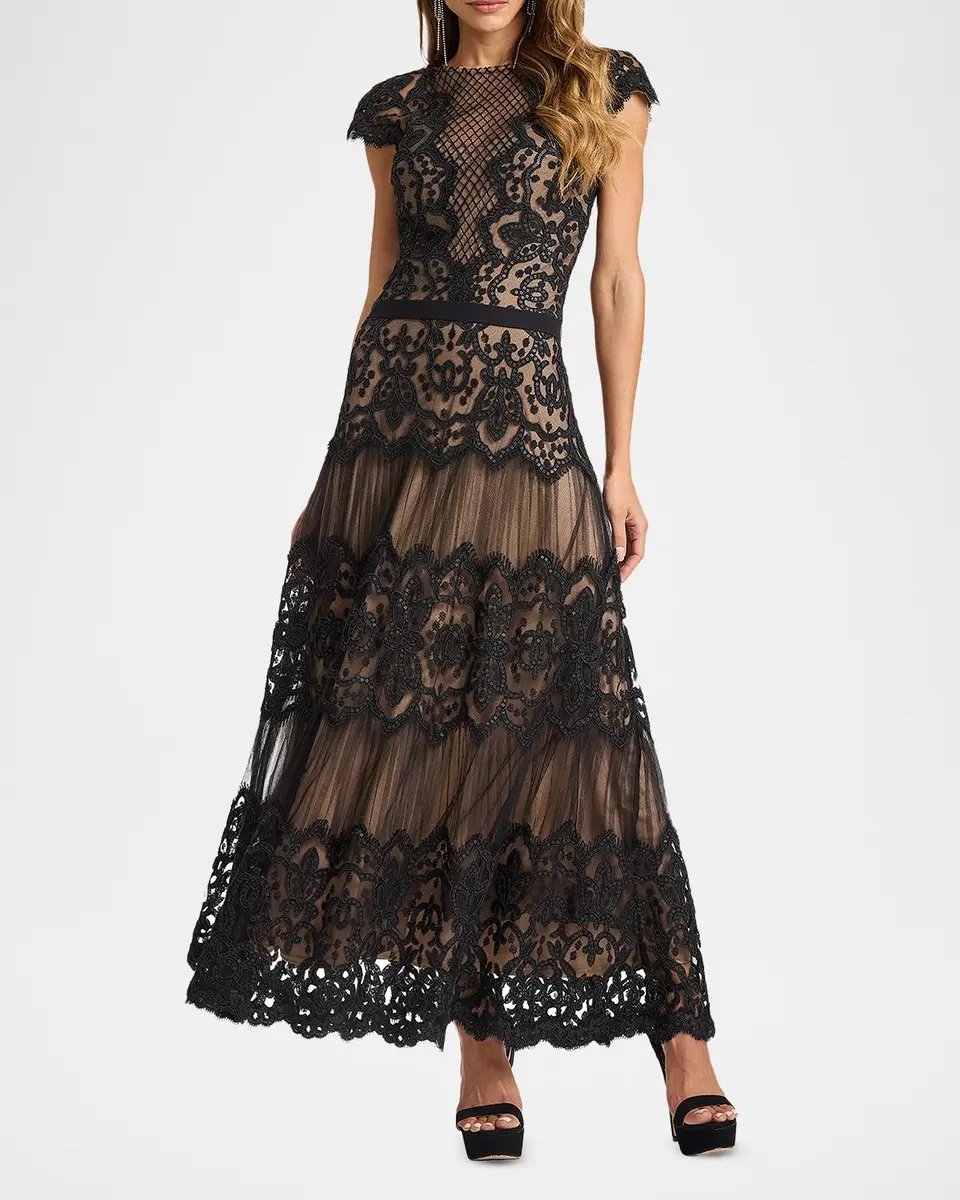 Tadashi Shoji Embellished Lace Gown | Thumbnail 2
