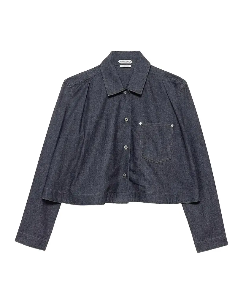 JW Anderson Flare-Hem Denim Shirt