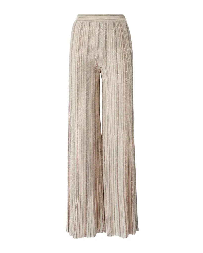 Striped Flared Pants Striped Flared Pants
