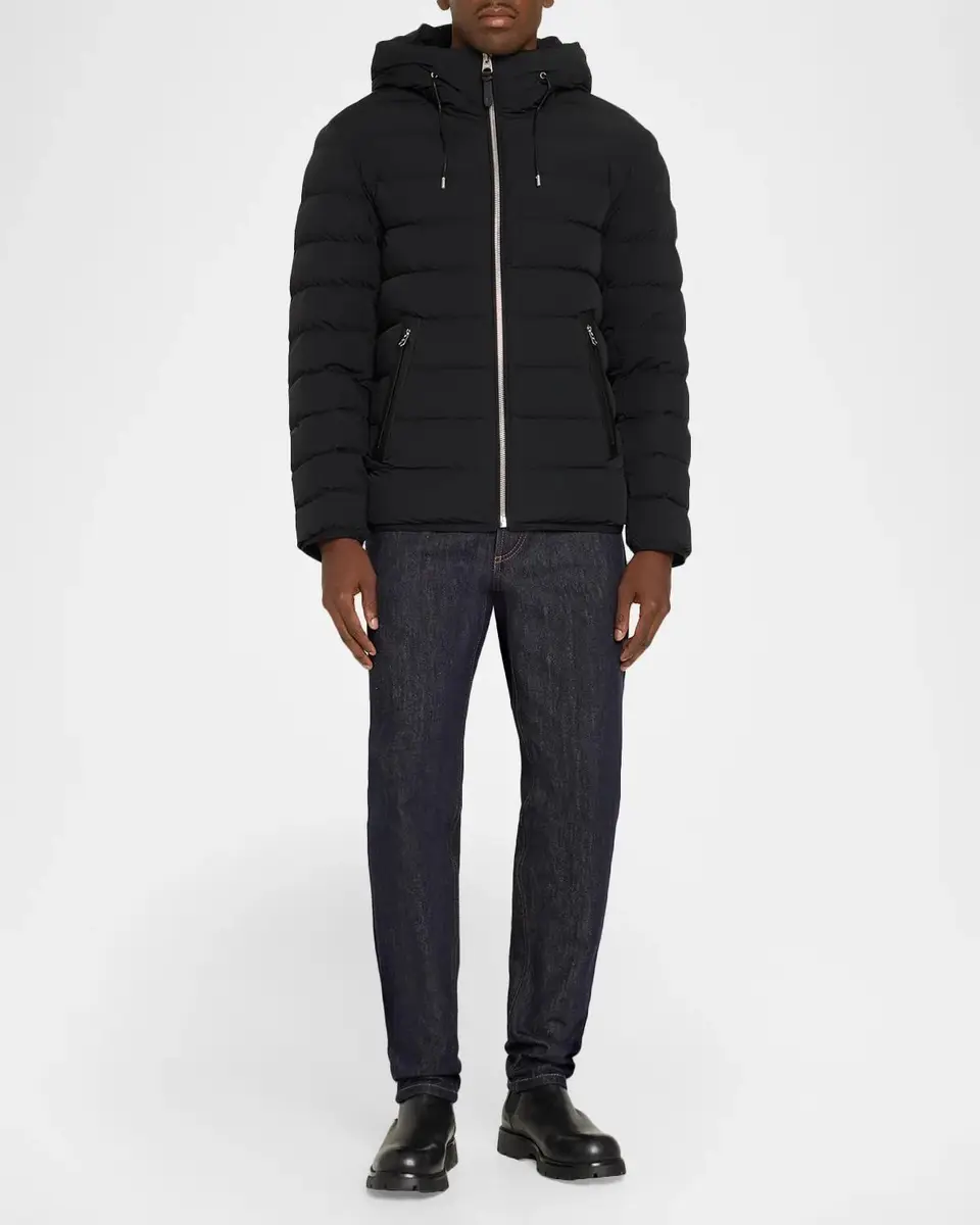 Mackage Men's Jack Quilted Hooded Jacket | Thumbnail 2 Mackage Men's Jack Quilted Hooded Jacket | Thumbnail 2