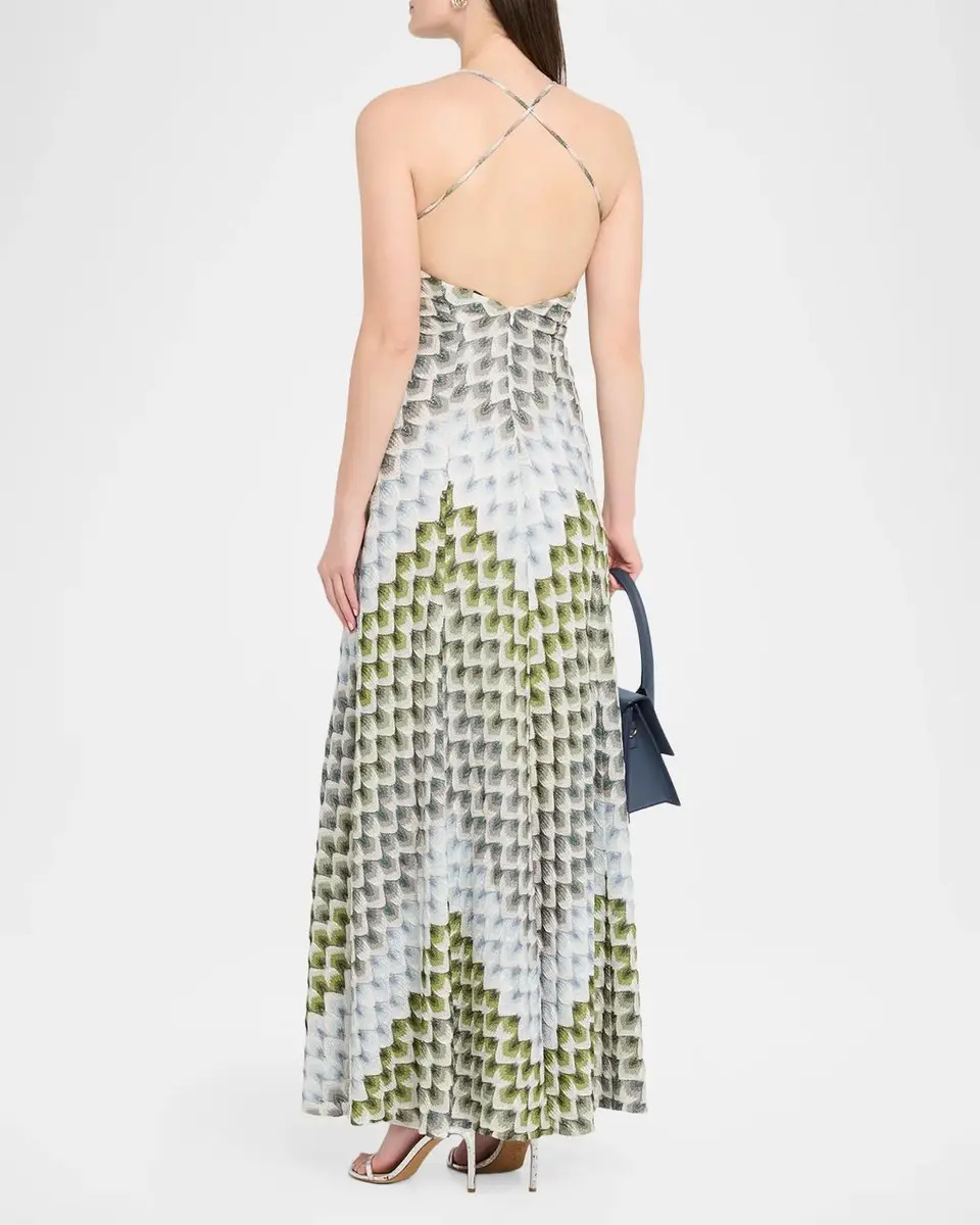 Missoni Lace-Print Long Dress | Thumbnail 3