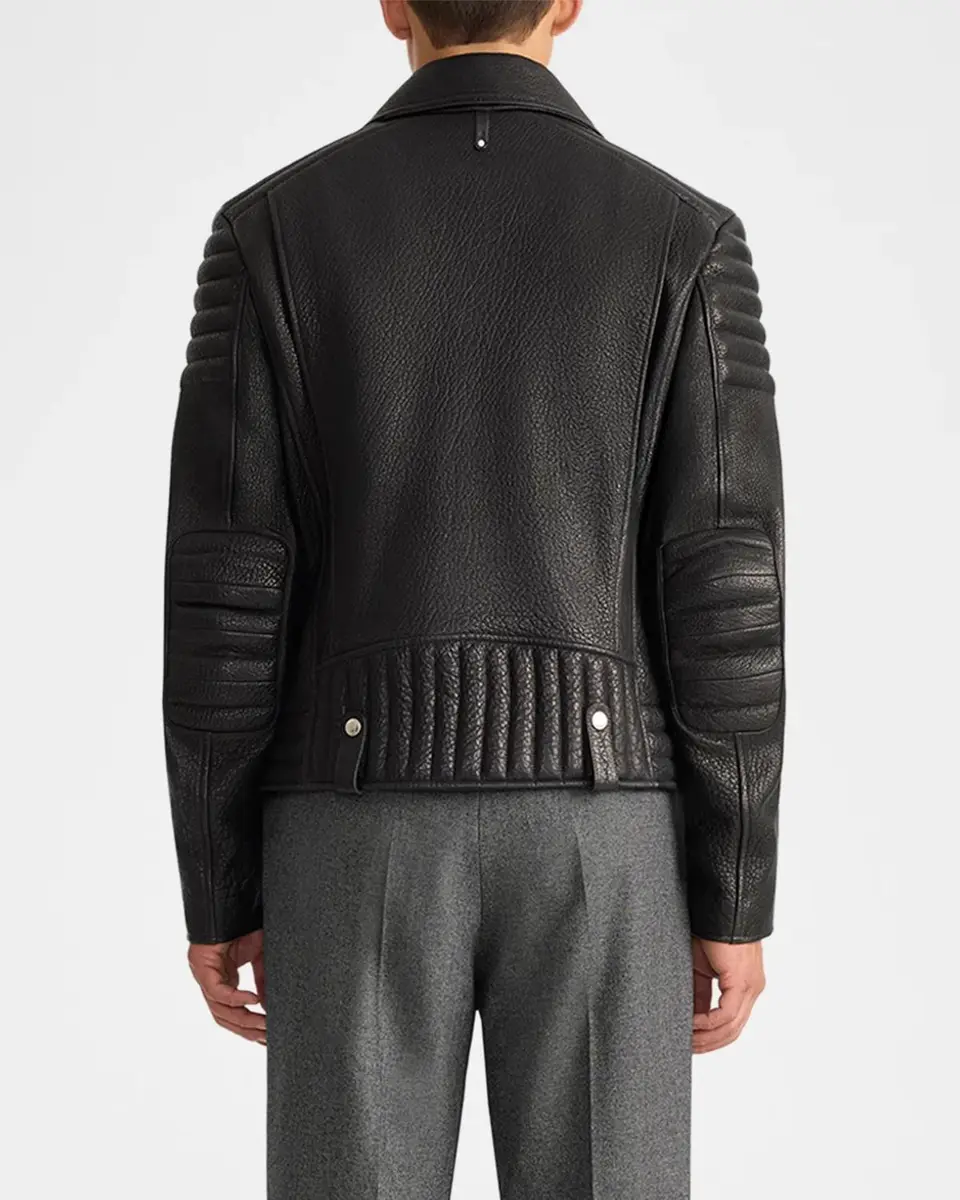 Mackage Men's Kenneth Leather Moto Jacket | Thumbnail 3 Mackage Men's Kenneth Leather Moto Jacket | Thumbnail 3