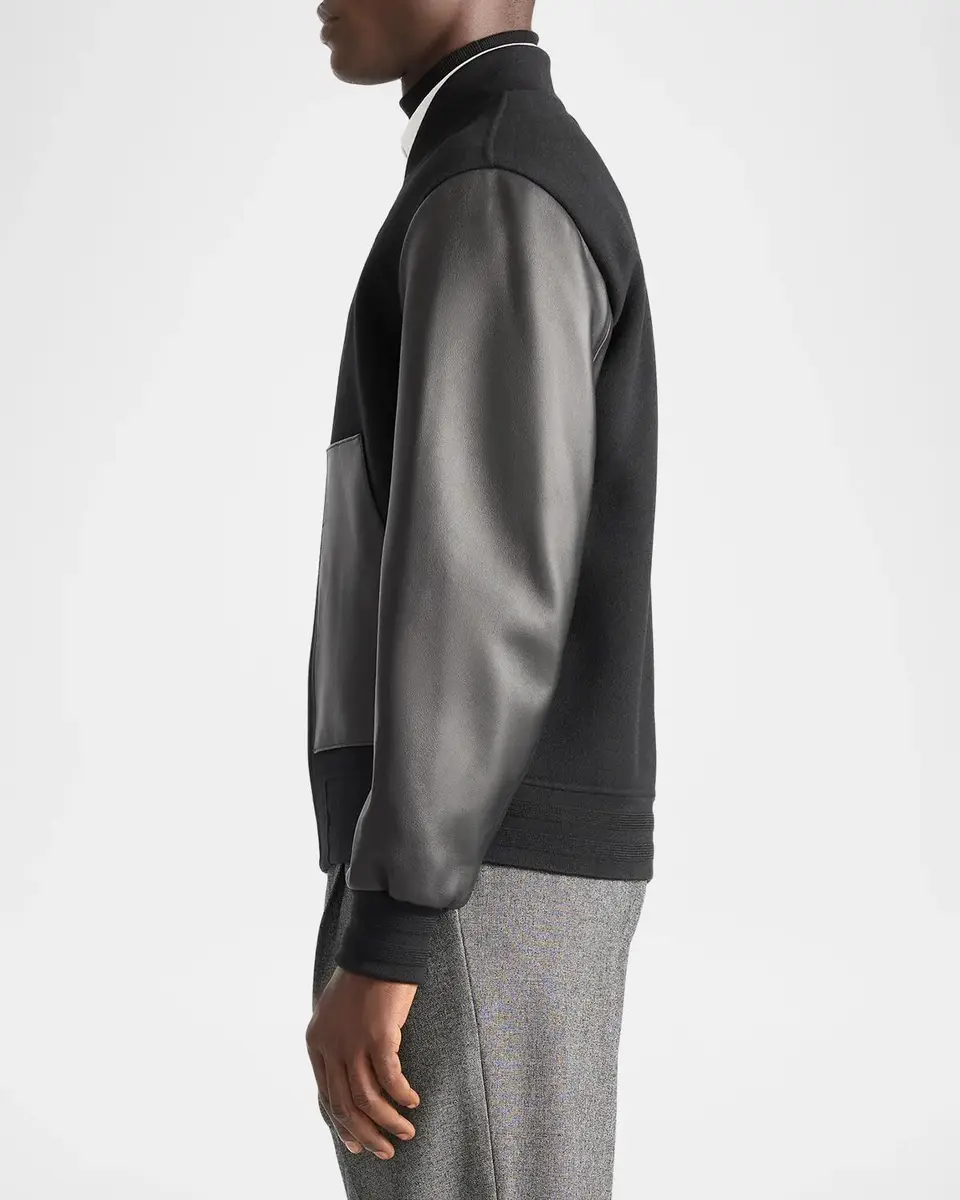 Mackage Men's Tripp Wool Bomber Jacket | Thumbnail 6 Mackage Men's Tripp Wool Bomber Jacket | Thumbnail 6