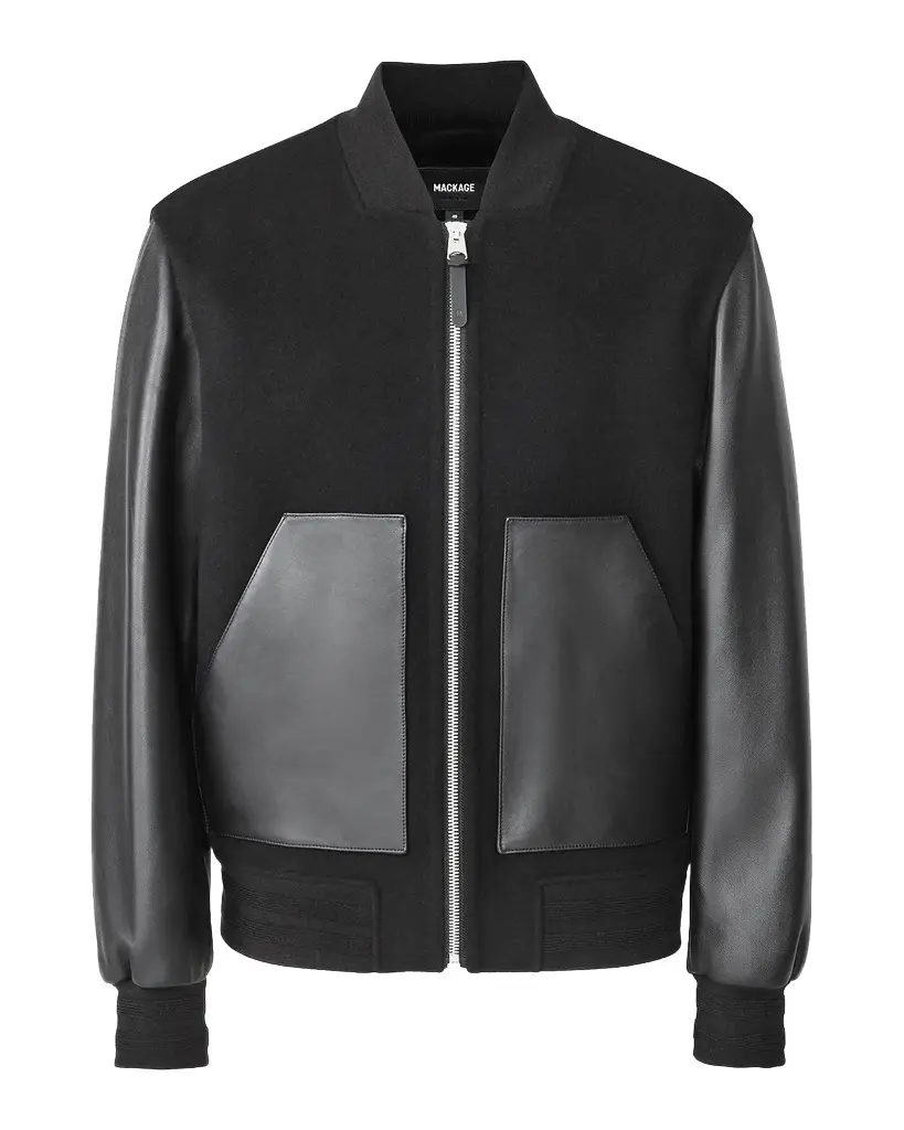 Men's Tripp Wool Bomber Jacket