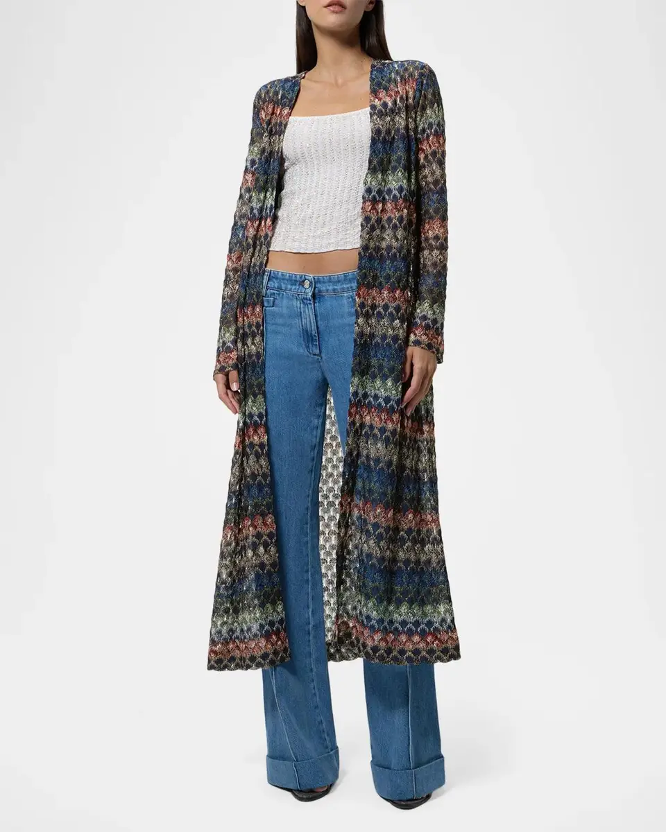 Missoni Chevron Long Cardigan | Thumbnail 2 Missoni Chevron Long Cardigan | Thumbnail 2