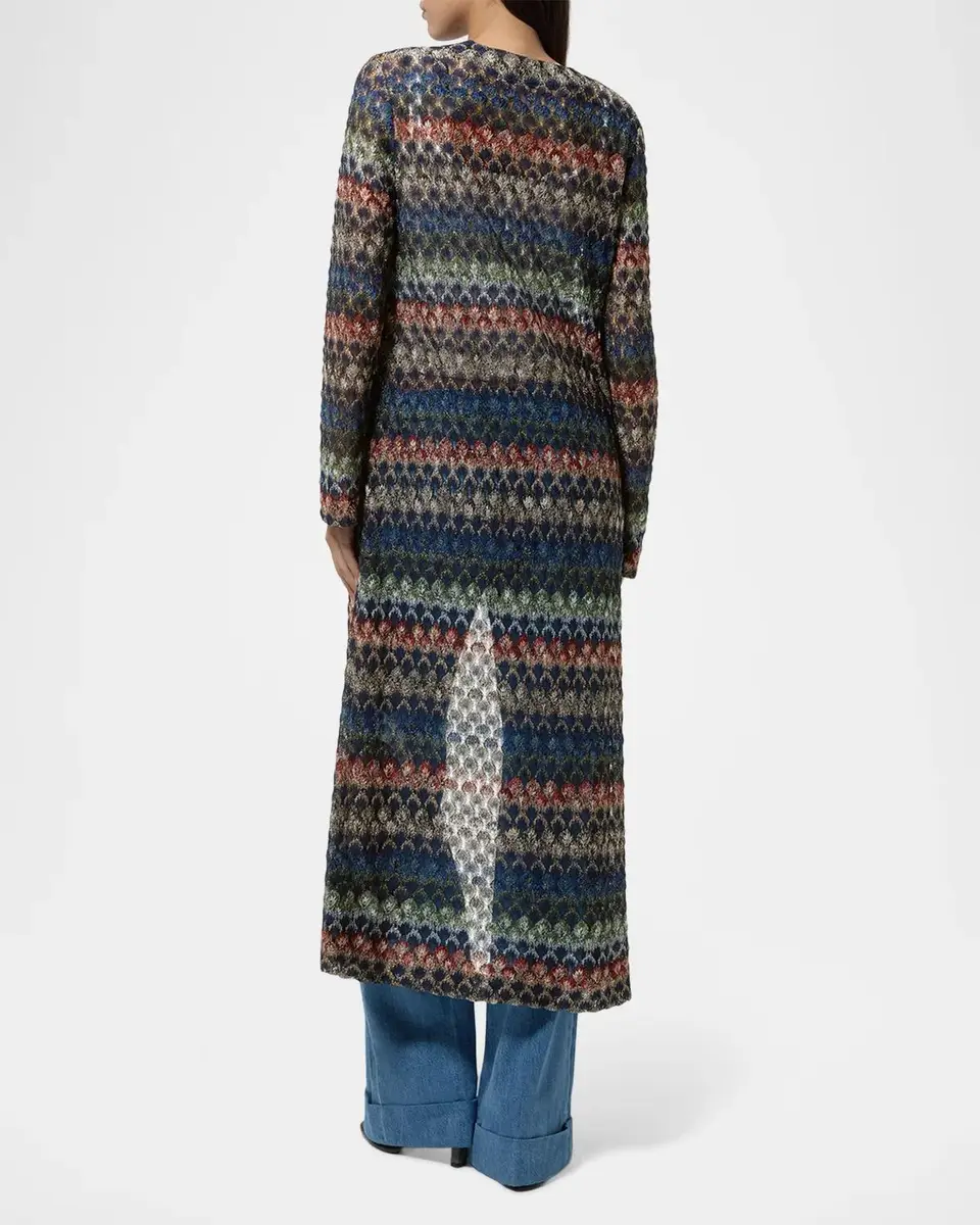 Missoni Chevron Long Cardigan | Thumbnail 3 Missoni Chevron Long Cardigan | Thumbnail 3