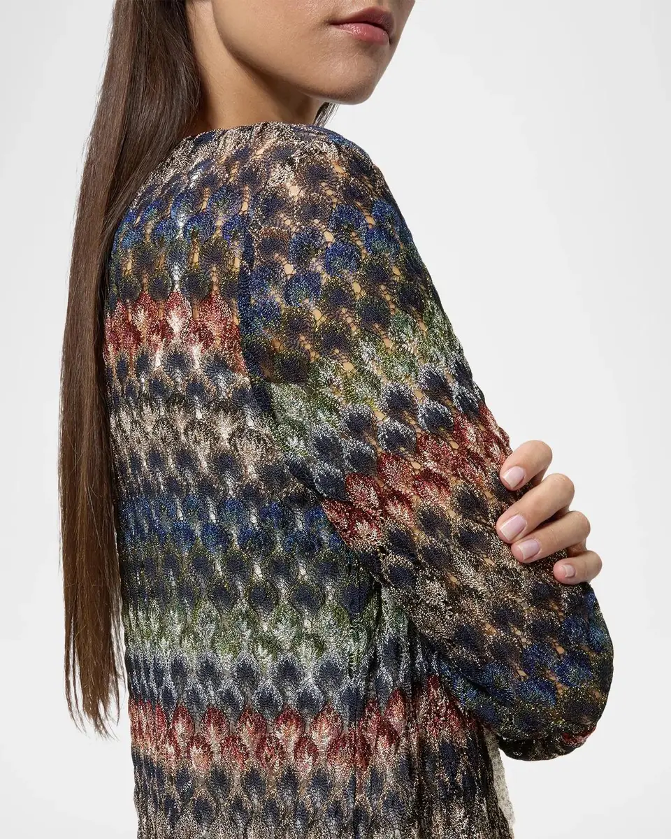Missoni Chevron Long Cardigan | Thumbnail 4 Missoni Chevron Long Cardigan | Thumbnail 4