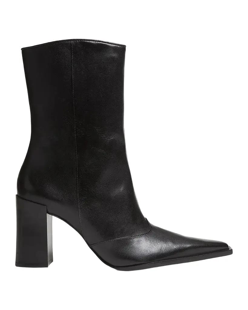 Schutz 85mm Raffaela Leather Ankle Boots