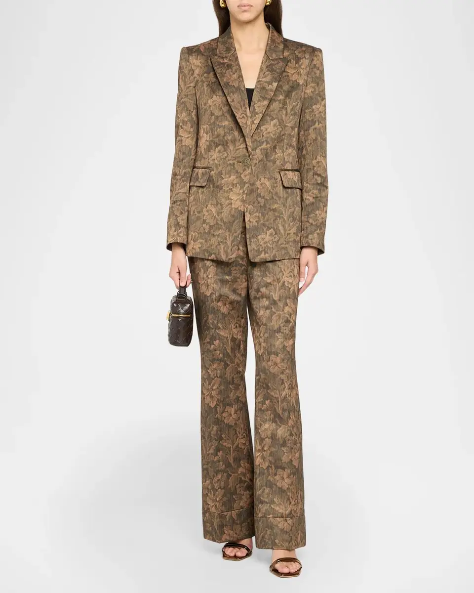 Kobi Halperin Lisa Single-Button Floral Jacket | Thumbnail 2