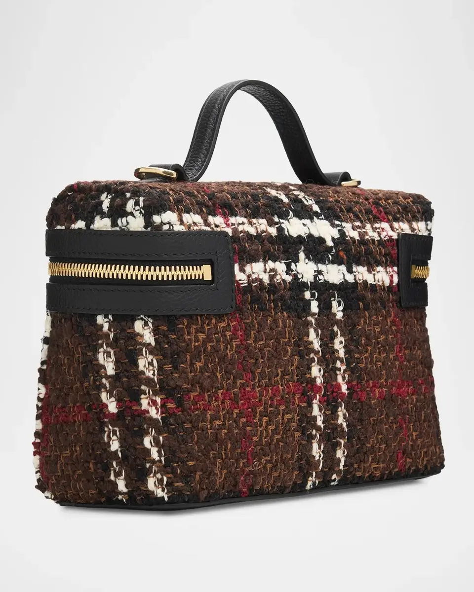 Burberry Check Canvas Vanity Bag | Thumbnail 3 Burberry Check Canvas Vanity Bag | Thumbnail 3