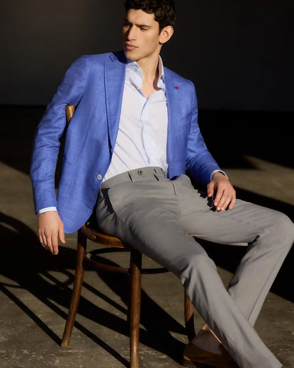 Isaia Men's Cashmere-Blend Sport Coat | Thumbnail 5 Isaia Men's Cashmere-Blend Sport Coat | Thumbnail 5