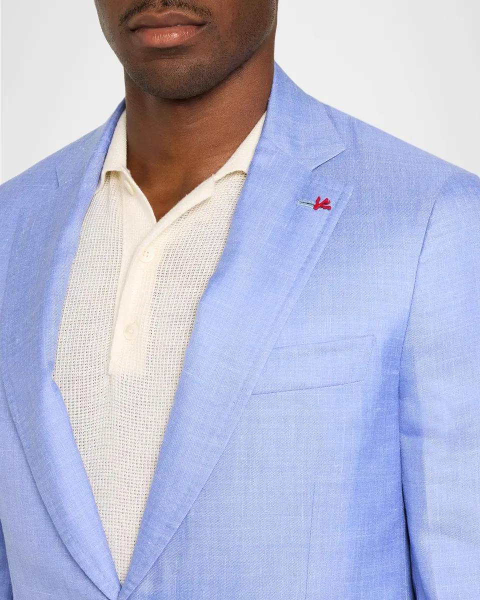 Isaia Men's Cashmere-Blend Sport Coat | Thumbnail 6 Isaia Men's Cashmere-Blend Sport Coat | Thumbnail 6