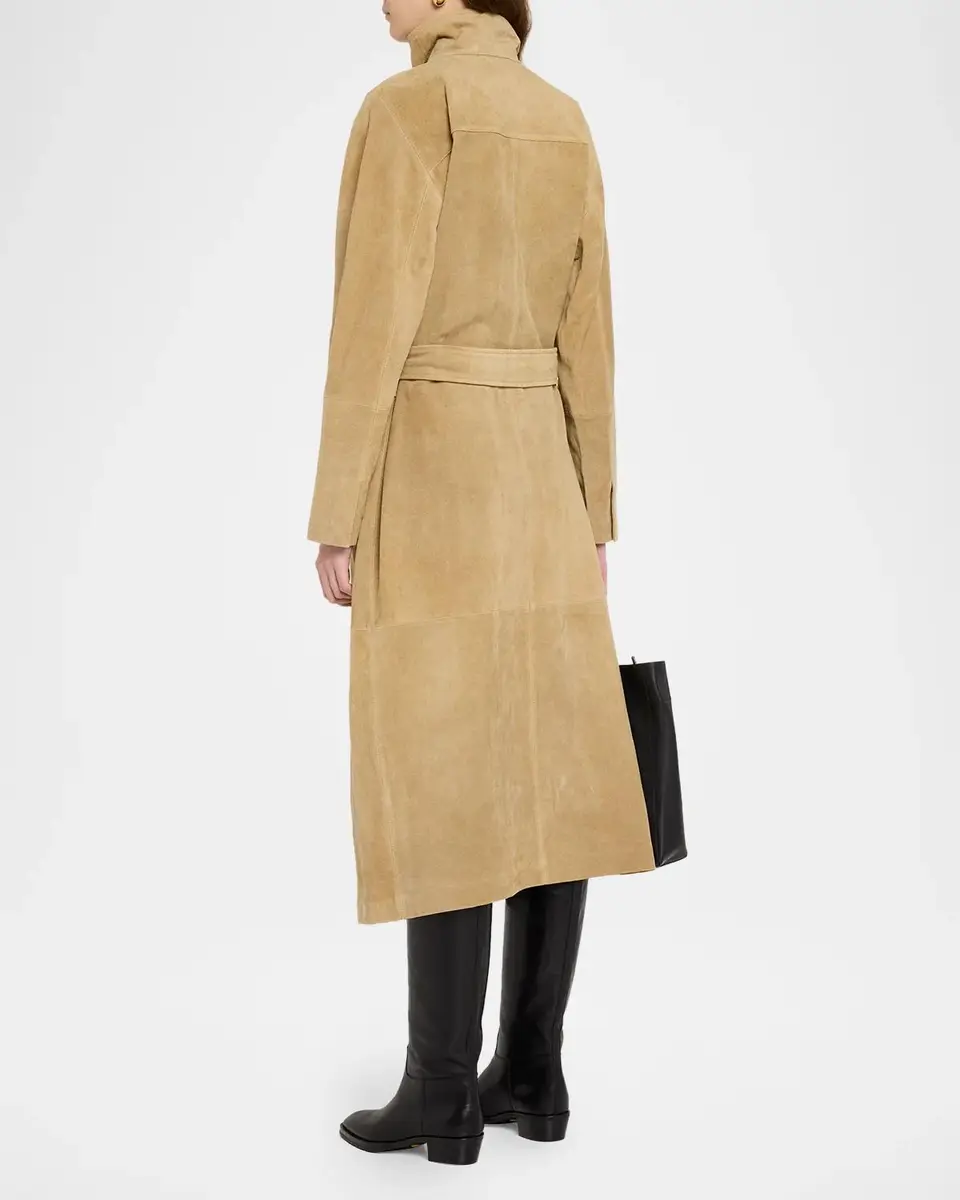 rag & bone Marlene Suede Trench Coat | Thumbnail 3 rag & bone Marlene Suede Trench Coat | Thumbnail 3