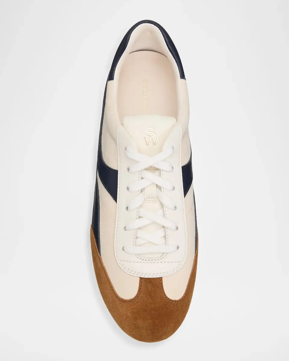 Stuart Weitzman Vander Suede Low-Top Sneakers | Thumbnail 6 Stuart Weitzman Vander Suede Low-Top Sneakers | Thumbnail 6