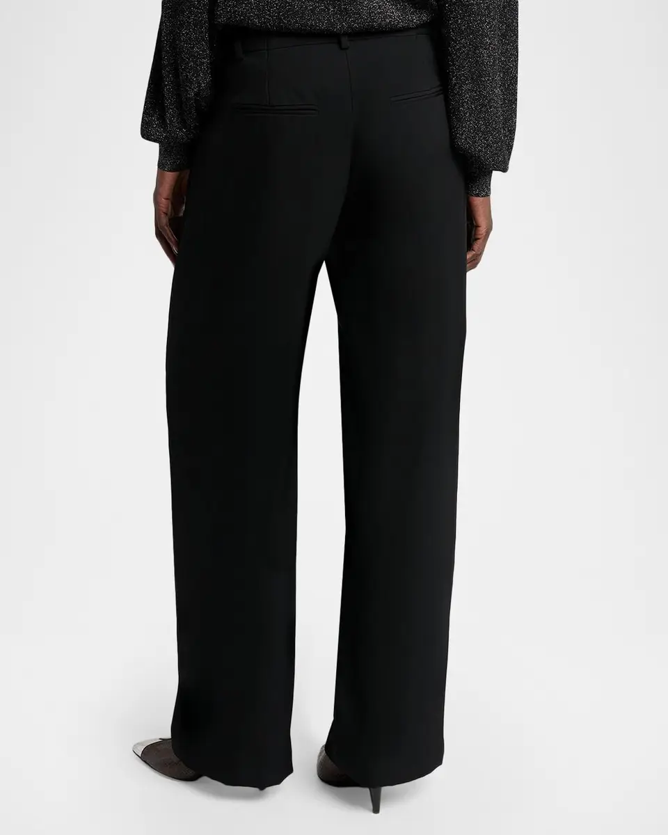 Isabel Marant Lyda Pleated Straight-Leg Trousers | Thumbnail 3 Isabel Marant Lyda Pleated Straight-Leg Trousers | Thumbnail 3