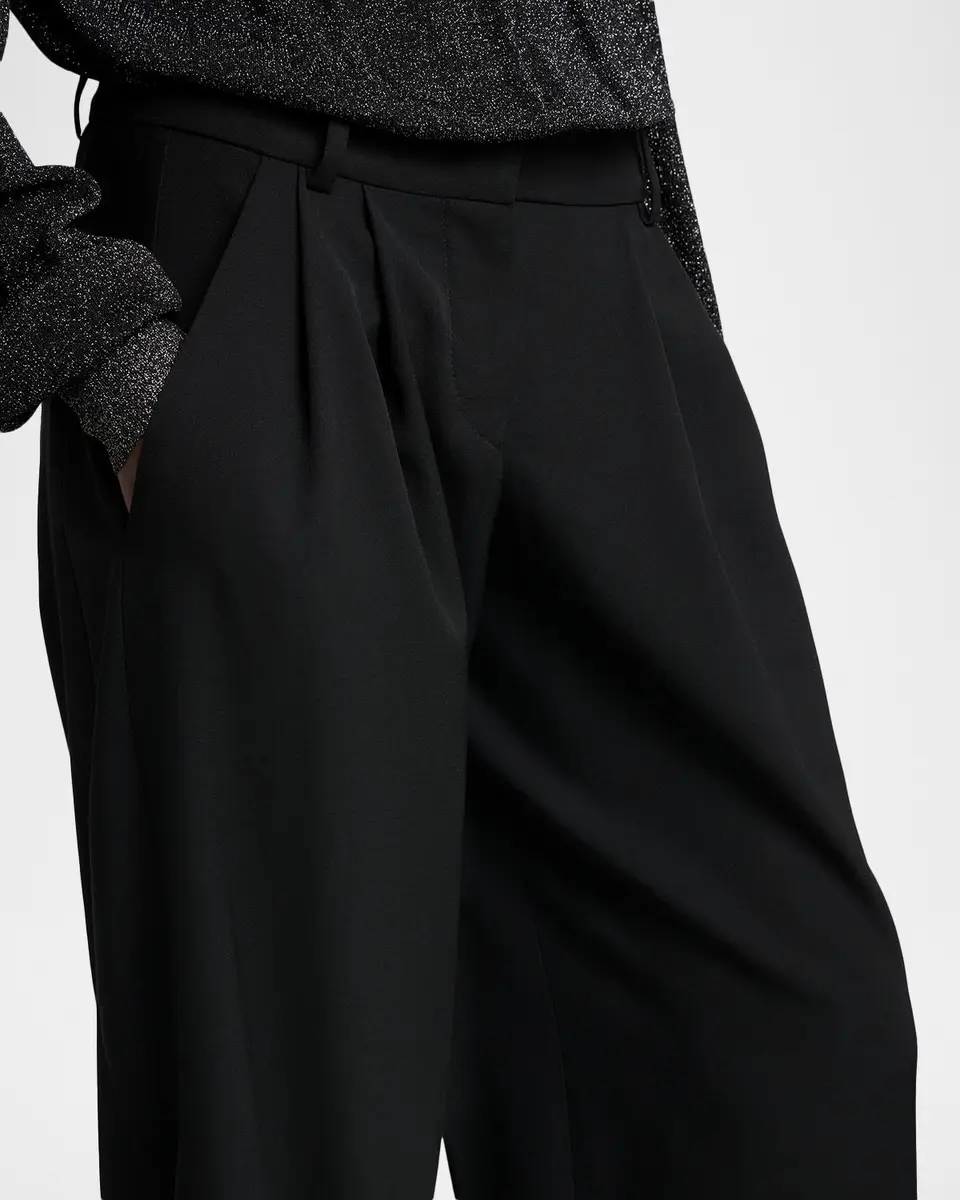 Isabel Marant Lyda Pleated Straight-Leg Trousers | Thumbnail 5 Isabel Marant Lyda Pleated Straight-Leg Trousers | Thumbnail 5