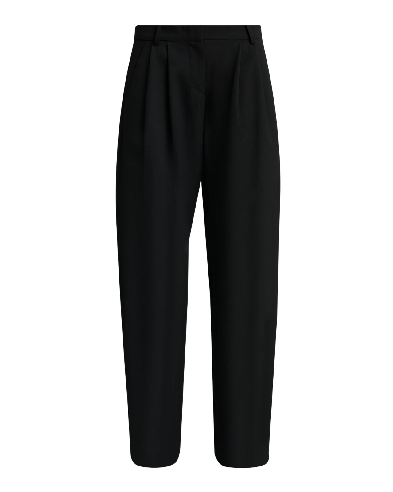 Lyda Pleated Straight-Leg Trousers Lyda Pleated Straight-Leg Trousers
