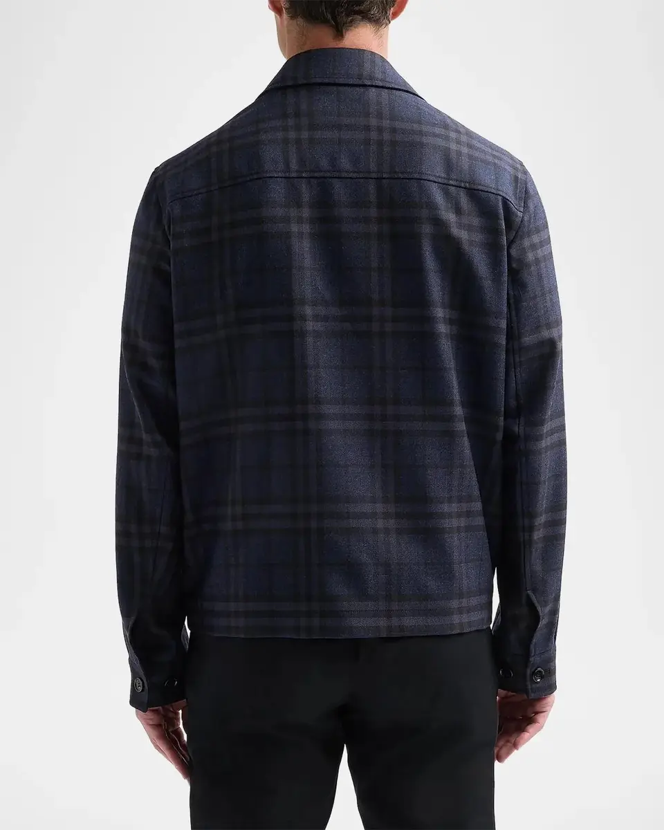 Burberry Men's Bloomsbury Check Nylon Jacket | Thumbnail 3